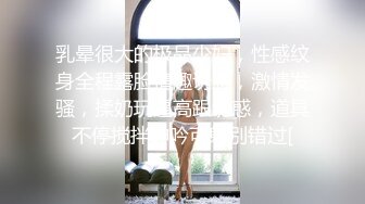 乳晕很大的极品少妇，性感纹身全程露脸情趣诱惑，激情发骚，揉奶玩逼高跟诱惑，道具不停搅拌呻吟可射别错过[