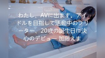 わたし、AVに出ます。アイドルを目指して活動中のフリーター、20歳の誕生日に決心のデビュー 加藤えま