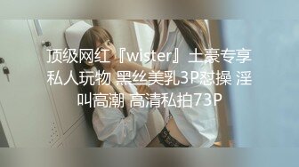 顶级网红『wister』土豪专享私人玩物 黑丝美乳3P怼操 淫叫高潮 高清私拍73P