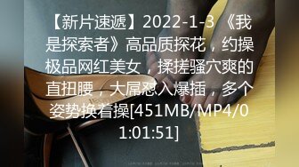 【新片速遞】2022-1-3 《我是探索者》高品质探花，约操极品网红美女，揉搓骚穴爽的直扭腰，大屌怼入爆插，多个姿势换着操[451MB/MP4/01:01:51]